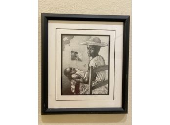 Mother And Child Print By Charles Jacob Haas
