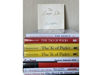 Group Of Spirituality And Self Help Books Including The Tao Of Pooh And The Te Of Piglet