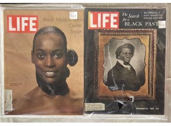 (2) Life Magazines From 1968 & 1969 Including Fredrick Douglass