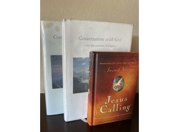 Conversations With God & Jesus Calling Hardcover Books By Neale Walsch & Sarah Young
