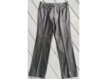 Ralph Lauren Sport Genuine Leather Pants Size 12 NWT