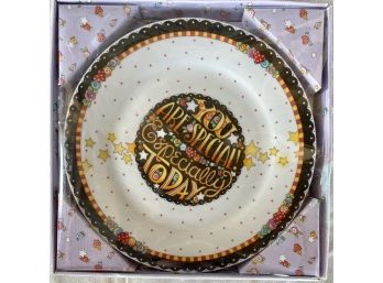 Mary Engelbreit 'Your Special Day' Decorative Plate In Original Box