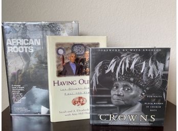 Group Of Books Including Crowns (Portraits Of Black Women In Church Hats) & Having Our Say- Includes First Eds