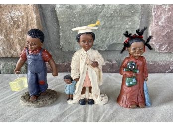 Martha Holcombe Jessie II, Prissy, & Rakiya Figurines