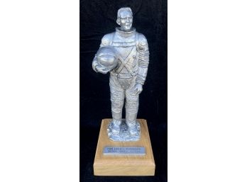 Astronaut  From The American Soldiers Series Pewter Sculpture By Michael Ricker, Hallmark Casting 1 (CoA)