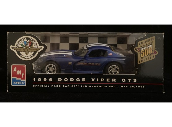 AMT 1996 Dodge Viper GTS Official Pace Car 80th Indianapolis 500 Model Car