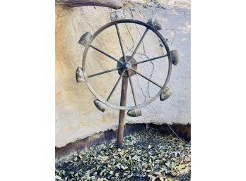 Original Swetsville Ferris Water Wheel By Bill Swets