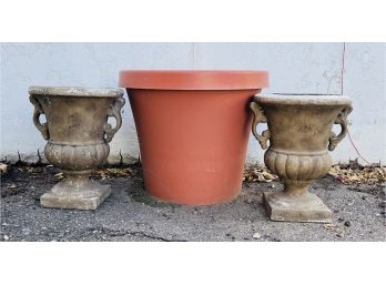3 Garden Pots