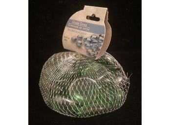Bag Of Green Glass Gems