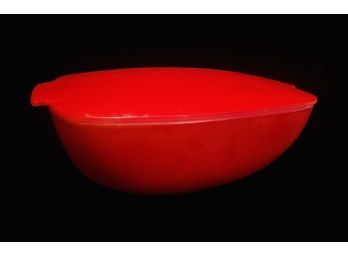 Vintage Pyrex, Red Hostess Covered Casserole