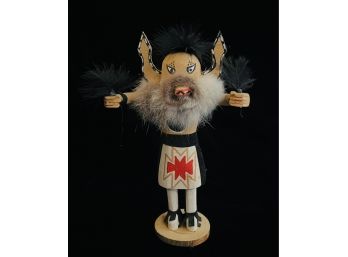 Vintage Navajo Made S Woody Fox Kachina Doll