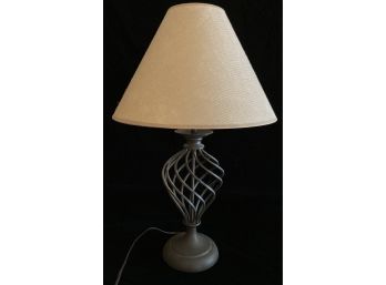 Twist Iron Base Lamp