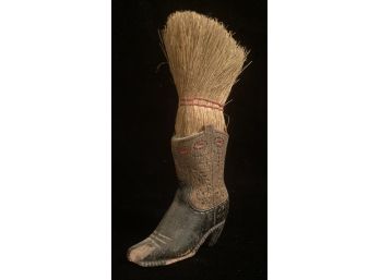 Novelty Cowboy Boot Brush