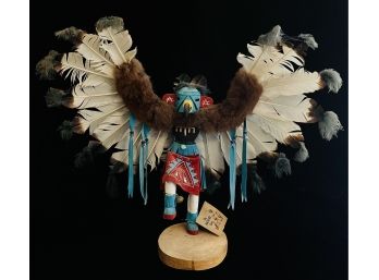 Vintage Navajo Made R Wilson Eagle Dancer Kachina Doll