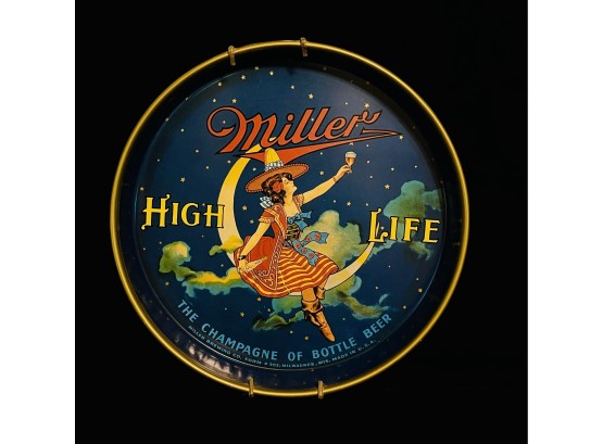 Vintage Miller High Life Tray 1
