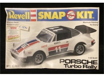 Vintage Revell Porsche Turbo Rally 125 Scale Model Snap Kit