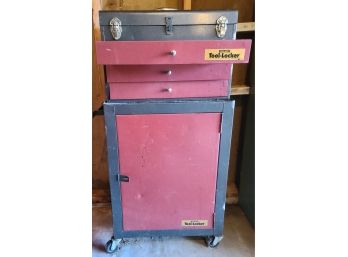 Tool Locker Red Tool Box Including Large Amount Of Contents