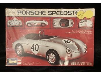 Vintage Revell Porsche Speedster 125 Scale Model Kit