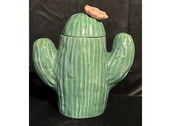Cactus Cookie Jar
