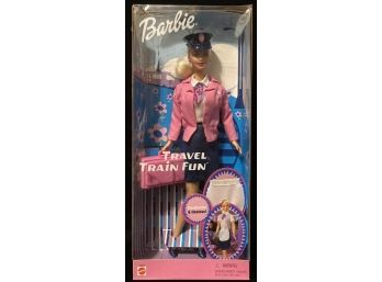 Vintage Travel Train Fun Barbie