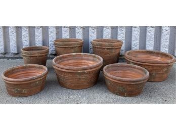 Grouping Of Clay Pots