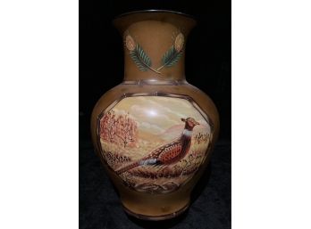 Pheasant Vase