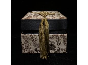 Asian Style Upholstered Box