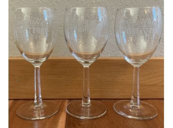 3 Pcs Foothills Wine And Food Glasses