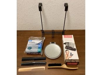 Bathroom Collection Including GLMR 12-piece Enhanced Brush Kit, Combs, & More