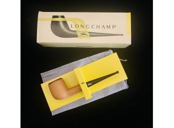 NEW Longchamp France Smoking Pipe- Leather