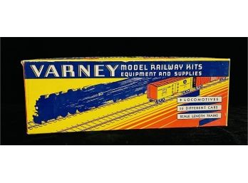 Vintage Varnet Model Railway Kits Equipment And Supplies Box