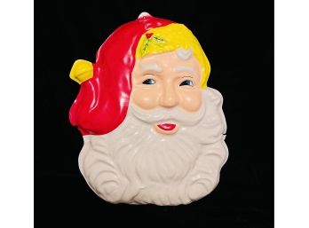 MCM Molded Plastic Santa Claus