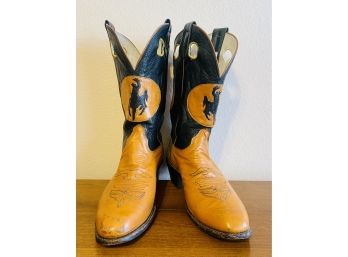 Vintage Olathe Bronco Boots Men's Size 10.5