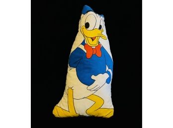 Rare Collectible Vintage Donald Duck Plush Pillow