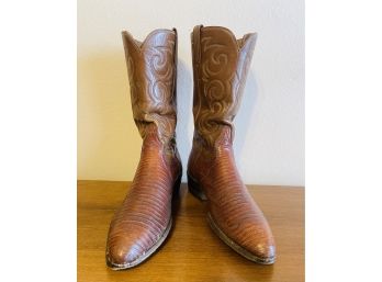 Lucchese Brown Western Boots Men's Size 10