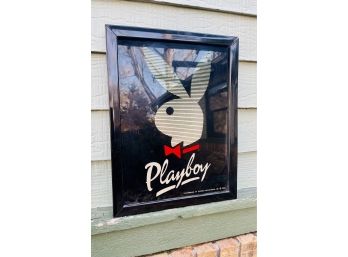 Framed 1986 Playboy Bunny Poster