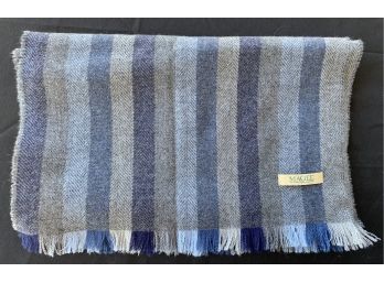 Magee Blue And Grey Scarf