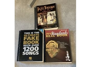 3 Piano Books Including 'Jazz Theory'