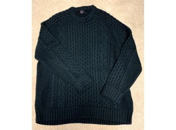 Lands End 100% Cashmere Sweater Size Large
