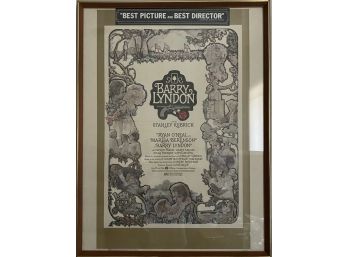 Barry Lyndon Lettergraph Movie Poster