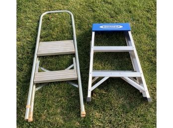 Two Step Ladders Including Werner