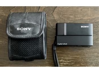 Sony Cybers-shot M.n. DSC-t10 With Case