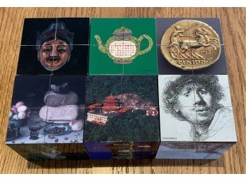 Six Beautiful Picture Puzzle Cubes