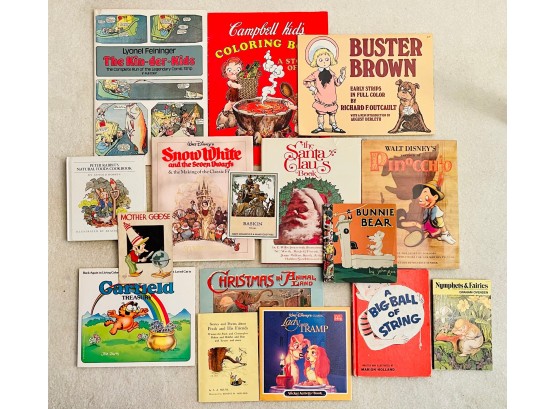 Assorted Childrens Books Including Buster Brown And More