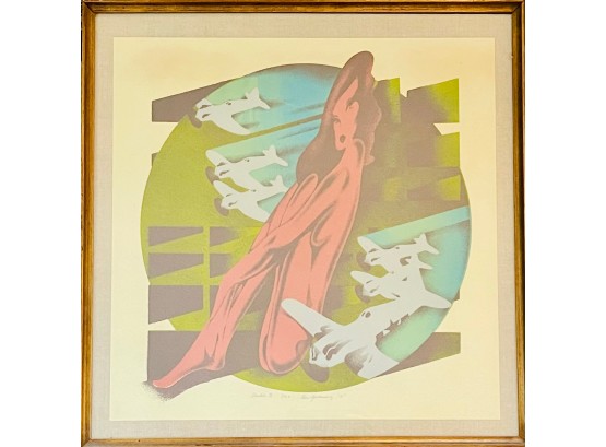 Nude II By Ken Graning 1971 Art Print Signed And Numbered 1/40