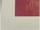William Weege Signed & Numbered Art Print Titled 'Jeanie' From Birmingham Gallery Dated 1971