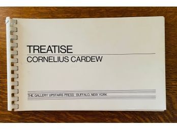Treatise By Cornelius Cardew -The Gallery Upstairs Press
