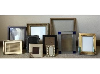 Collection Of 10 Assorted Picture Frames