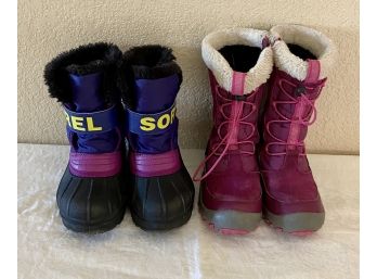 Kid's Size 12/13 Winter Boots Including Sorel