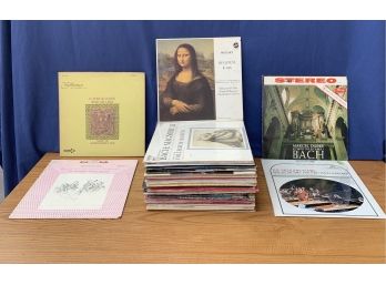 Collection Of 40 Vinyl Albums Including Mainly Classical Music
